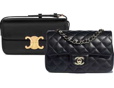 celine vs chanel logo